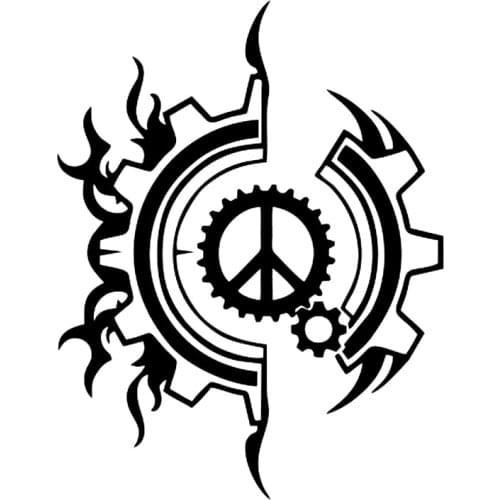 S51798# Various Sizes/Colors Car Stickers Vinyl Decal Steampunk Motorcycle Decorative Accessories Creative