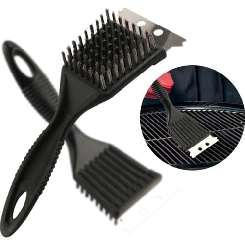 Barbecue Cleaning Brush Wire Bristles Cleaning Brushes BBQ Grill Cooking Accessorie For Home Outdoor BBQ Cleaning