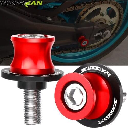 For BMW S1000XR S1000RR 2014 2015 2016 2017 2018 2019 2020 2PCS 8MM Motorcycle SwingArm Sliders Spools CNC Swing Arm Stand Screw