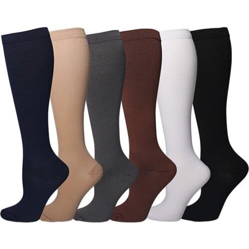 Comfortable Compression Socks for Women & Men Circulation Best Support for Medical,Running,Athletic Long Pressure Socks
