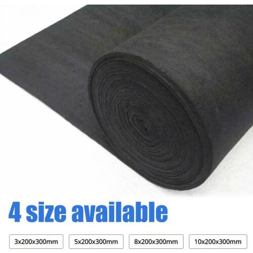 1Pcs New Arrival Soft Graphite Carbon Felt High Temperature Carbon Fiber For Contamination Adsorption Cleaning