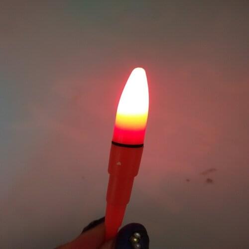 10pcs/lot Night Fishing Accessory LED Electric Lightstick Light Fishing Tackle Luminous Float Work With CR425 Light Stick J326