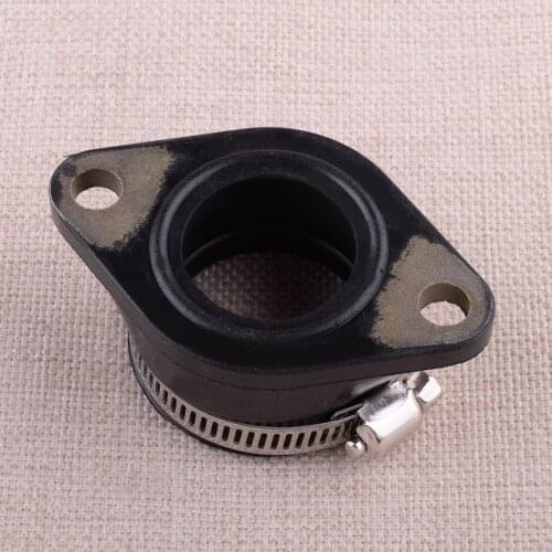 2Pcs Carburetor Intake Manifold Flange Adapter Boot Fit for Motorcycle PWK 28mm 30mm UTV ATV Dirt Bike Quad