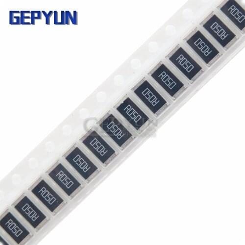 50Pcs 2512 SMD chip fixed 5% 1W 0.1R 0.01R 0.05R 0.001R 0.33R 1R 0R 10R 100R 2W 0.001 0.01 0.1 0.33 0.05 1 0 10 100 ohm Gepyun