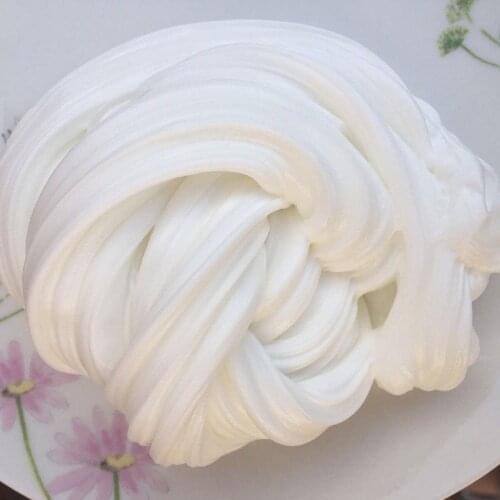 60ml Rainbow Snow Cloud Cotton-Slimer Fluffy Mud Stress Relief Changeable Random Toys Kid Plasticine Kids Toys DIY Toys Gift