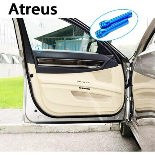 Atreus 2X Car styling Stainless steel door pin lift covers for Mitsubishi ASX Suzuki Subaru Acura Jeep Renegade Fiat 500 Hyundai