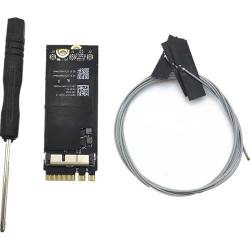 Broadcom BCM94360CS BCM94360CSAX 867Mbps 802.11ac Bluetooth 4.0 NGFF M.2 Card+Antennas for Mac OS Hackintosh