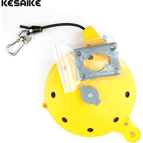 KESAIKE Plastic Portable Boxed automatic fish grip, boxed fishing ropes, imported plastic wire fishing accessories tools