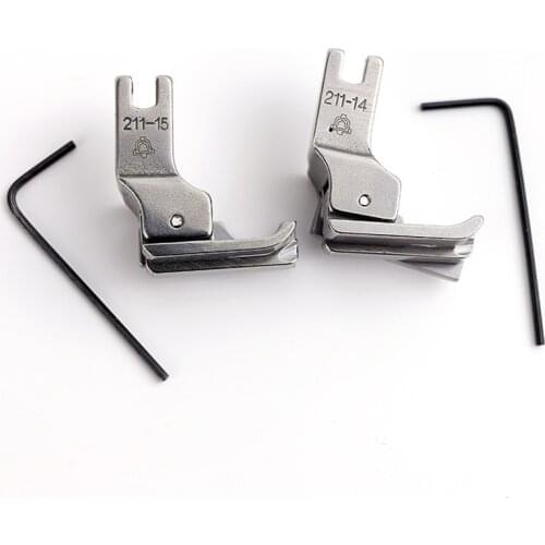Q X YUN Sewing Machine Foot 211-14 211-15 Compensating Presser Foot Open wire stop Presser Foot All-Steel