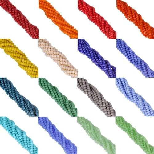 LNRRABC 5A qaulity !!! 4MM 145 piece/lot Bicone crystal beads Cut Faceted Round Glass Beads Free Shipping