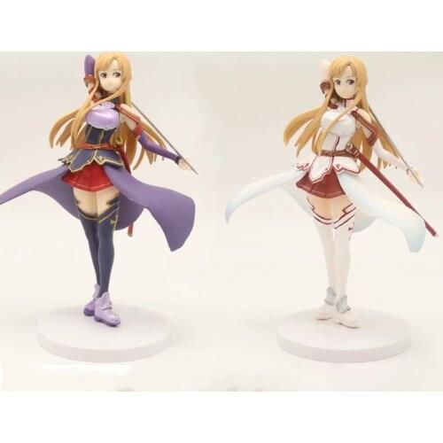 Sword Art Online SAO WILL RETURN white purple Asuna figure
