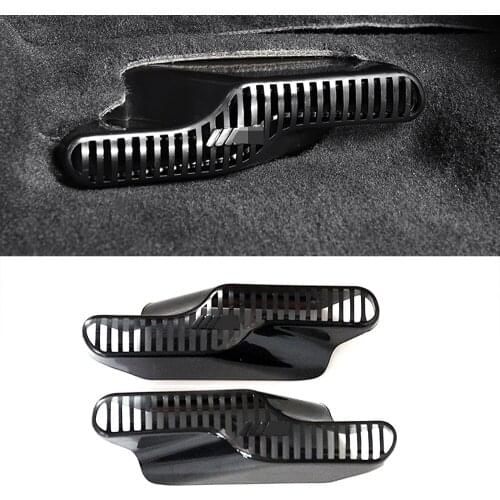 For BMW 1 Series F20 F21 2016-2020 Under Seat Floor Rear AC Heater Air Conditioner Duct Vent Cover Grill Outlet Cover Trim
