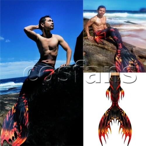 3pcs/set Big Mermaid Tail for Swimming Adults Child Girls Party Cosplay Mermaid Swimwear Tails Ariel Swimsuit witt Monofin Dress