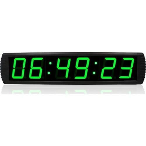 4'' large electronic countdown timer clock LED home use digital wall clock