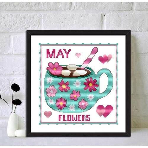 5D Diamond Painting DIY Dessert Cup Full Drill Round Rhinestone Mosaic Kit Picture Handmade Craft For Household Decoration Gifts