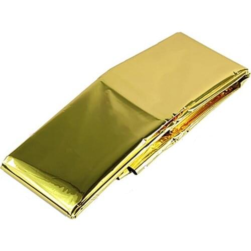 Emergency Blanket Survival Foil Exquisite Windproof Warmer Aid pace Survival Gear Rescue Shelter Outdoor Camping Accessories