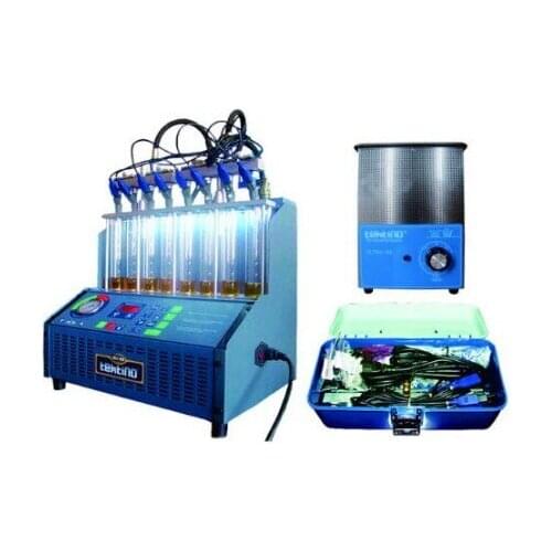 Auto fuel injector cleaner Tektino INJ-8B Engine Carbon Tester 8 jars