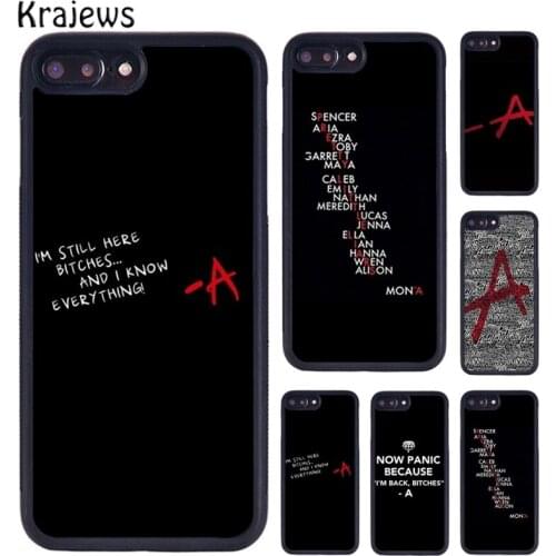 Krajews PRETTY LITTLE LIARS PLL TV Series Phone Cases For iPhone 5 6S 7 8 plus 11 12 Pro X XR XS Max Samsung Galaxy S7 S8 S9 S10