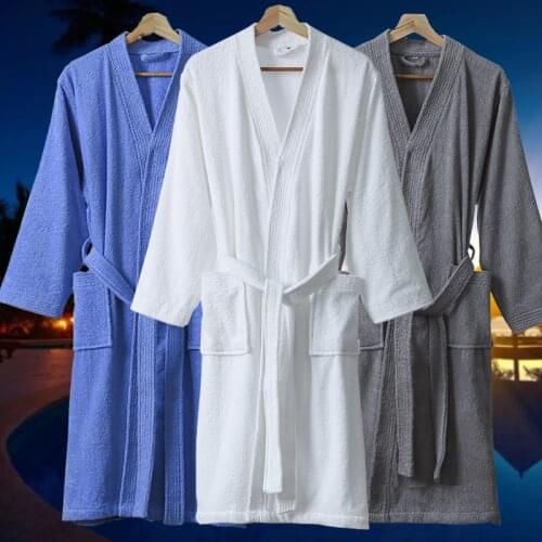 Bathrobe Men Cotton Robe Winter Towel Soft Kimono Gown Lovers Ultra Large Long Bathrobe Nightwear Thick Warm Women Sleepwear