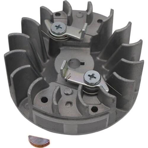 Flywheel Starter Pawls Woodruff Key Fit For HUSQVARNA 142 142E 137 137E Easy Start Gas Chainsaw Replacement Parts 530059637