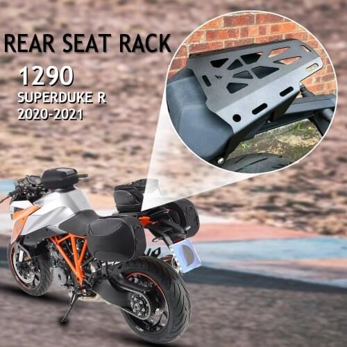 NEW Motorcycle Accessories Rear Luggage Seat Rack Cargo Rack Carrier For 1290 Superduke R 2020 2021
