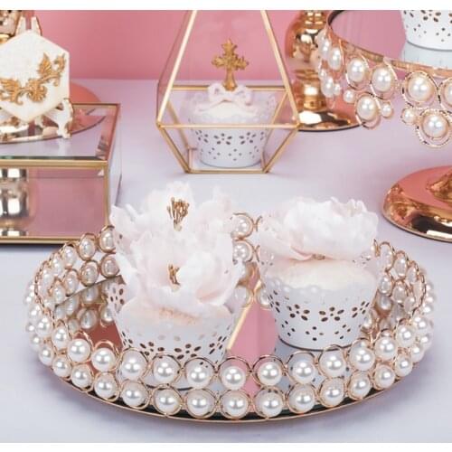 Nordic cake tray, fruit tray, cake rack, wedding dessert table, decorative ornaments, cosmetics and jewelry receipt tray