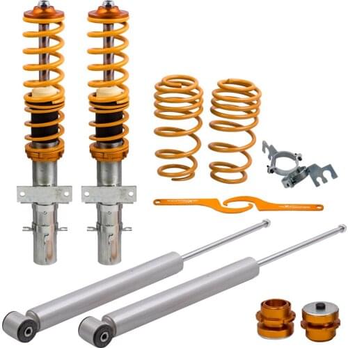 4pcs/set Coilover Suspension For VW Polo 6R MK5 2009 0n AUDI A1 8X SEAT Ibiza Mk4 6J