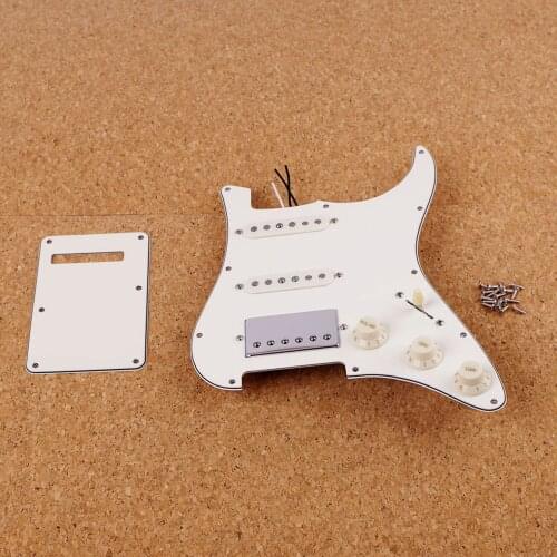Clear Electric Guitar Pickguard 10 Hole 3 Layers Guitar Pickguard Reinforced Rotary Tool for Guitar