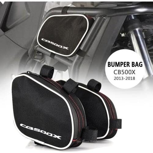 Motorcycle Bumper Frame Bags Repair Tool Placement Waterproof Bag Package Toolbox For Honda CB500X CB 500 X 2013 - 2018 2017