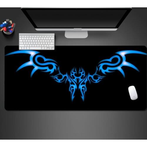 Super Handsome Bat Mouse Pad Advanced Rubber Domineering PC Gaming Computer Mouse Pad Computer Keyboard Mouse Mat To Gamer