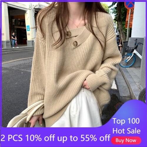 Sweaters for women 2021 autumn winter thick warm pullovers women tops 8062
