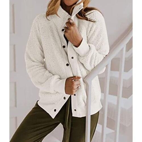 2021 Autumn Winter Cardigan Solid Hooded Women Loose Plush Coat Casual Half Sleeve Overcoat Female Streetwear Plus Size 5xl