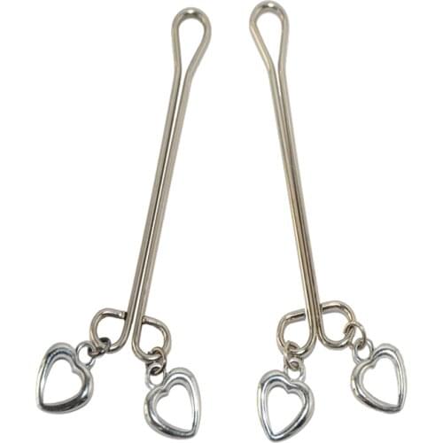 Female Sex Toys Steel Labia Clips / Labium Clamps / Brease Nipple Clamps / Clitoris Clips /Ear Clips Sex Products For Adult Game