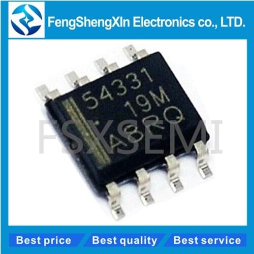 10pcs/lot New TPS54331 TPS54331DR 54331 SOP-8 3A, 28V INPUT, STEP DOWN SWIFTM DC/DC CONVERTER WITH ECO-MODTM IC