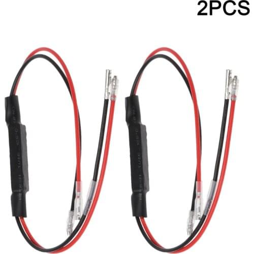 2 Pcs DC 12V 10W Cement Load Resistors For Motorcycle LED Turn Signal Indicator Light Cement Resistance