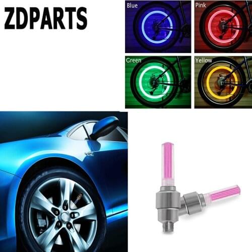 ZDPARTS 2X Motorcycle Car Wheel Tire Valve Caps Cover LED For Honda Civic Accord Fit CRV HRV Mitsubishi Asx Infiniti q50 Acura