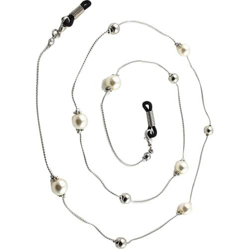 Prettyia 2pcs Beaded Eyeglass Cord Sunlasses Eyewear Spectacles Chain Holder