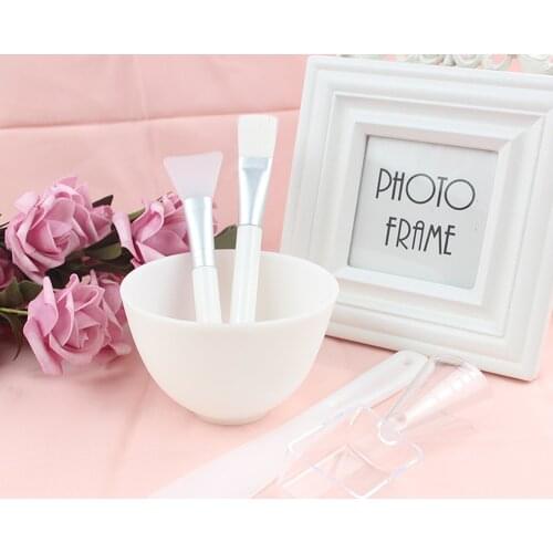 5pcs DIY Face Mask Mixing Tools Set Home Facial Eye Body Mask Mud Mixing Lady Girls Home Mask Mixing Bowl Brushes Applicator set