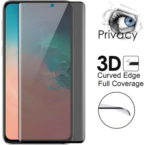 3D Anti Glare Privacy Film For Samsung S21 Ultra 9H Anti Spy Tempered Glass Full Screen Protector for Galaxy S21 Ultra