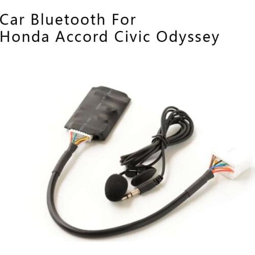 Car Bluetooth Interface Adapter Music Aux Module for Honda Accord Civic Odyssey FRV TSX RDX CSX MDX RL TL