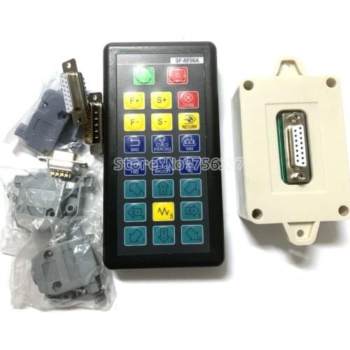 Wireless remote control SF-RF06A for CNC Controller System SF-2100S/SF-2300S/SF-2100C flame plasma cutting machine CNC system