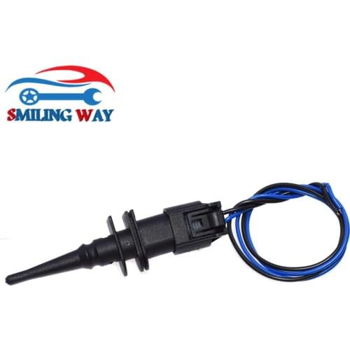 SMILING WAY External Ambient Temperature Sensor with Plug Wire Connector For BMW 128i 135i 323i 325i 328i 330i 335i 525i 528i