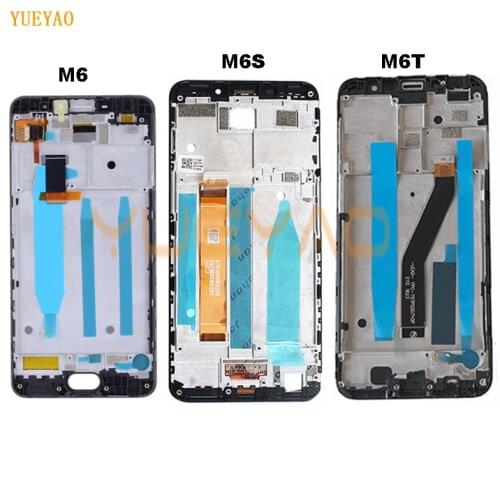 Display For Meizu M6 LCD Display Touch Screen M711H M711M M711Q M6S LCD M712H M712Q For MEIZU M6T LCD M811Q Screen With Frame