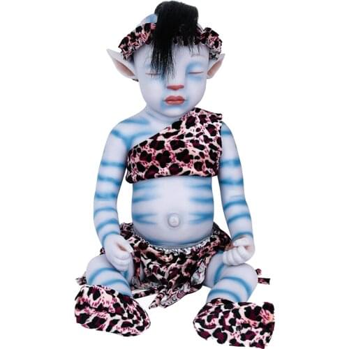 IVITA WG1806RH 51cm 2900g full Silicone reborn dolls Lifelike girl baby juguetes eyes Closed sleeping Film Toys for Children