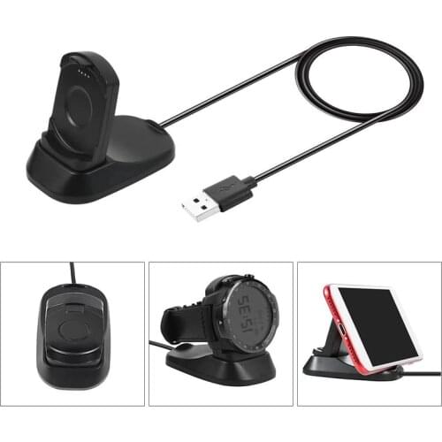 [Genuine] 2 In 1 USB Charger Holder Dock Stand Adapter For Ticwatch E Pro Smart Watch IPhone Mini Magnetic Stand Holder