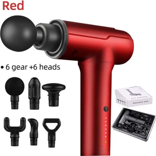 Massage Gun Fascia Gun Deep Tissue Muscle Relax Body Massager For Pain Relief Fitness Shaping