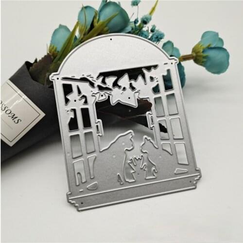 Dog and Cat Metal Cutting Dies Stamps Dies Scrapbooking Mold Cut DIY Handmade Tools Craft Decoration Metal Cutting Dies New 2021