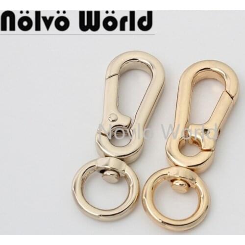Nolvo World 20 pcs 12-20mm 5 colors powerful lobster clasp hooks dog collar snap hook