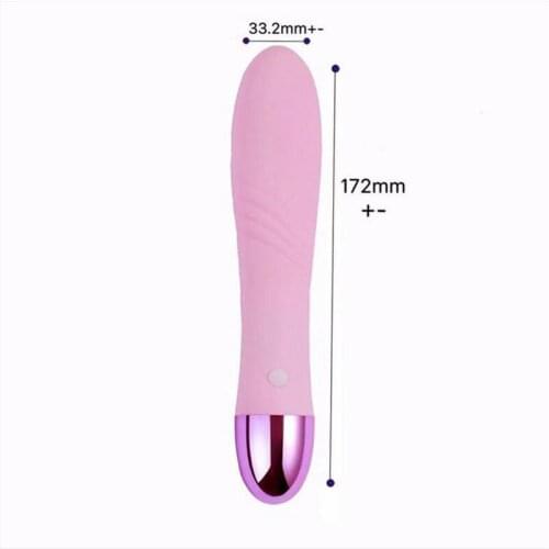 1PCS Multi-speed Multi-frequency Cute Soft Pink Vibrator Sex Toys for Woman G Spot Stimulation Massage Clitoral Stimulator