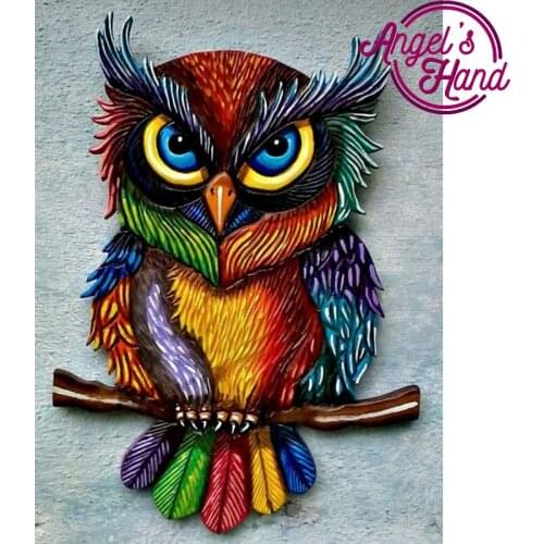 DIY 5D Diamond Embroidery owl stickers Patterns Rhinestone Mosaic Kit Crystal Cross Stitch Diamond Paintings Bedroom Decor